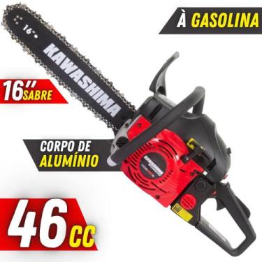 Imagem de Motosserra Kawashima KCS460S Resistente À Gasolina 45,8cc 2 Tempos Par