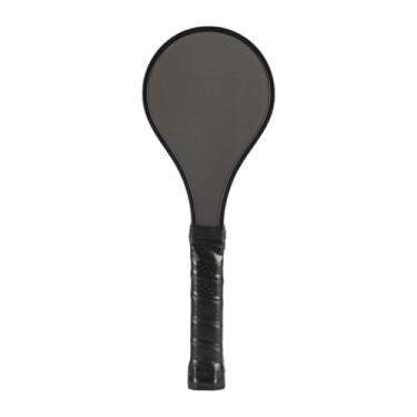 Imagem de menolana Pickleball Sweet Spot Practice Paddle Pickleball Raquete com empunhadura antiderrapante Paddle Head Pickleball Raquete para consistência, Preto