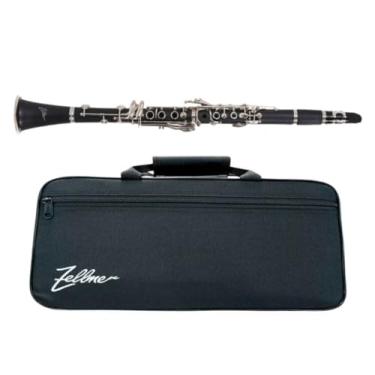 Imagem de Clarinete Sib 17 Chaves Niqueladas Corpo ABS c/Estojo ZCL-600N - Zellmer