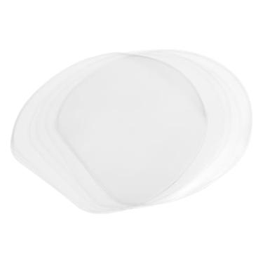 Imagem de PATIKIL Película de proteção de borracha para raquete de tênis de mesa, pacote com 20 adesivos, acessório de película protetora de raquete de pingue-pongue, transparente