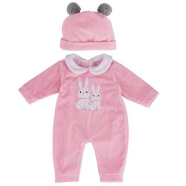 Imagem de Roupas para Boneca Reborn Babeside (43-56cm) - Padrão de Coelho