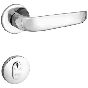 Imagem de FECHADURA VICTÓRIA CROMADA 45mm AROUCA, Externa