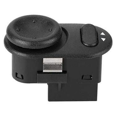 Imagem de Interruptor de espelho retrovisor do carro - 9226861, ABS para carro, retrovisor, botão de controle para Astra-G/Opel/Saab 9-3/Saab 9-5 - Preto