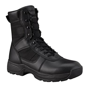 Imagem de Propper Bota masculina Series 100 com zíper lateral de 20 cm, Preto, 6 Wide