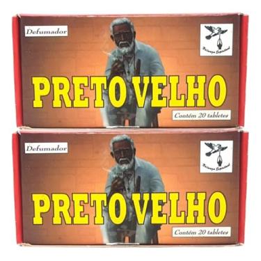 Imagem de 2 Caixas De Defumador Natureza Espiritual - Preto Velho