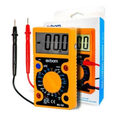 Imagem de Multímetro Digital Portátil Para Medidas de Tensão Exbom
