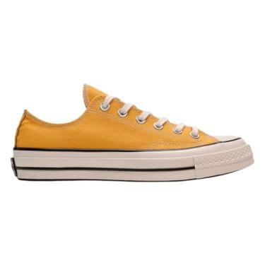 Imagem de Tênis Converse All Star Casual Ox | Cano Baixo, Casual, Dia a dia, Moda, Original. (Amarelo/Off White, BR, Adulto, Numérico, 34)