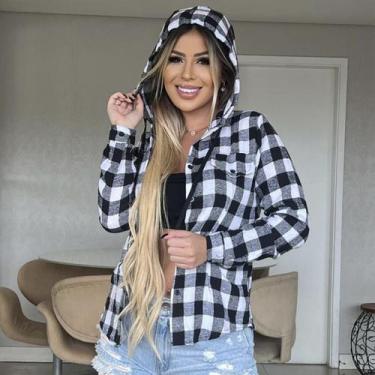 Imagem de Camisa Xadrez Flanela Blusa Flanelada Festa Junina - Hot Desconto, Bra