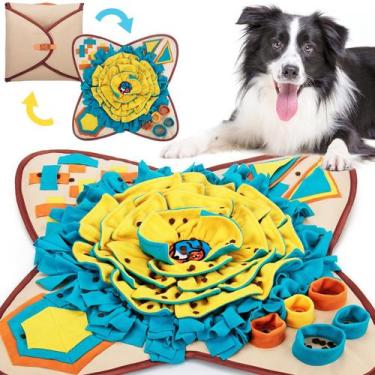 Imagem de AWOOF Pet Snuffle Mat para cães, jogo interativo de guloseimas