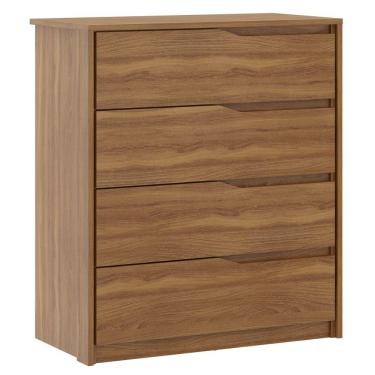 Imagem de Cômoda 4 Gavetas átria Amêndola Touch D4010 Demartêz