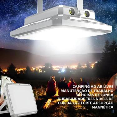 Imagem de Lanterna LED Recarregável À Prova d'Água Para Camping, Lâmpada De Emer