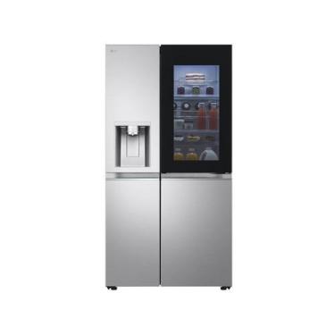 Imagem de Geladeira/Refrigerador LG Smart Frost Free Side by Side Inox Look 628L