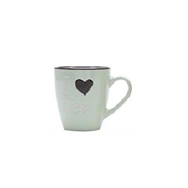 Imagem de CANECA DE PORCELANA VERDE I LOVE TEA 200ML