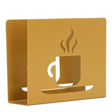 Imagem de Suporte de Guardanapo Criativo, 2 PeçAs Suporte de Guardanapo de aço InoxidáVel Independente para Cozinha de Restaurante Suporte de Guardanapo de Papel para Decoração de Mesa de Restaurante de Hotel (Café)