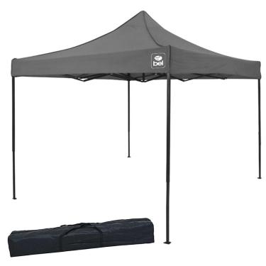 Imagem de Tenda Gazebo Oxford 3x3 Metros Pagoda Para Praia Piscina Camping Eventos Cinza - 334308 Belfix