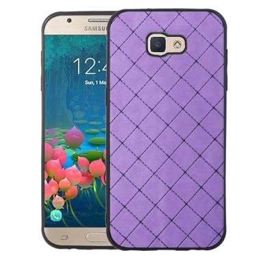 Imagem de ELISORLI Compatible with Samsung Galaxy J5 Prime 2016 Case Rugged Thin Cell Accessories Anti-Slip Fit Rubber TPU Mobile Protection Full Body Phone Cover for Gaxaly J5Prime SM-G570M Women Men Purple