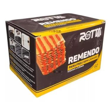 Imagem de Refil Remendo Conserto Macarrao Pneu S Camara Moto 3,5mm - TOPRUBBER