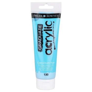 Imagem de Tinta Acrílica Graduate 120ml Azul Cerúleo 130 Daler Rowney - DALER & 