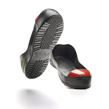 Imagem de STLFLX - ToeGUARDZ™ Sapatos de bico de aço para uso temporário, capas alternativas de biqueira de aço para uso temporário, galochas de segurança aprovadas pela CSA Z334 com biqueira de aço e borracha