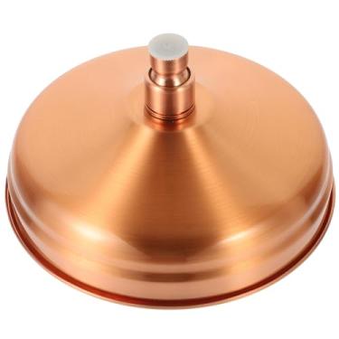Imagem de ARTIBETTER 1 cabeça de chuveiro de cobre, chuveiro de chuva de alta pressão, pulverizador de chuveiro retrô, irrigador de chuveiro, substituição de bocal de irrigação de chuva de banho, chuveiro de