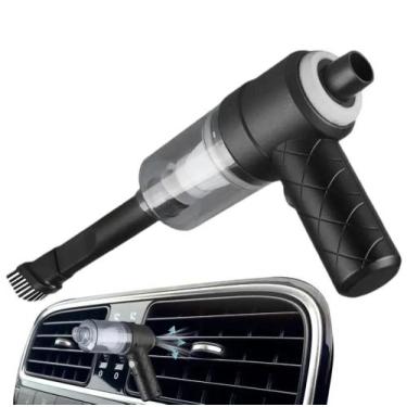 Imagem de Aspirador Soprador de Pó Multiuso Para Carro USB Recarregável Portátil