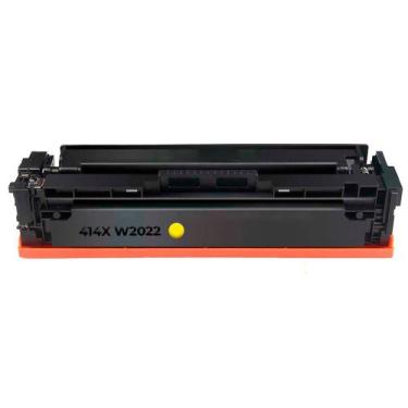 Imagem de Toner Compatível W2022x 414x Amarelo  M454dn M479fdw M479dw Sem Chip -