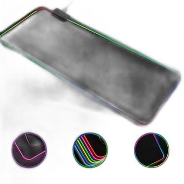 Imagem de Mouse Pad Gamer Led Rgb 7 Cores 80X30Cm Antiderrapante - Desert