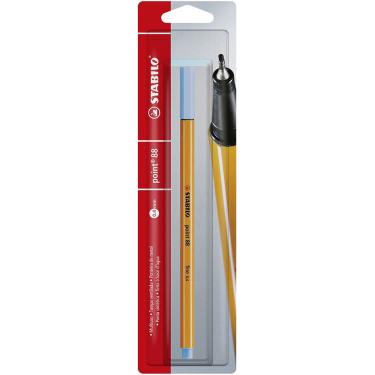 Imagem de Caneta hidrocor ponta fina 0,4 mm Azul Céu Point 88