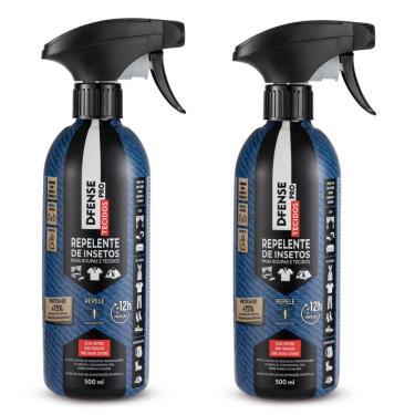 Imagem de 2UN d-fense pro 500ML repelente mosquitos para roupas haxea