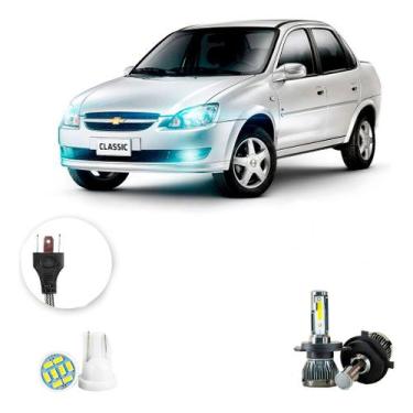 Imagem de Ultra Led Nano 22000lm Chevrolet Classic 2010-16 Alto Baixo - LUXLED y