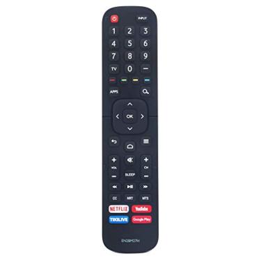 Imagem de Allimity EN2BM27H Controle remoto substituído adequado para Hisense Smart TV 43H7709 50H7709 65H7709 40H5509 55H7709 modelo subcontrole remoto EN2BL27H EN2BN27H