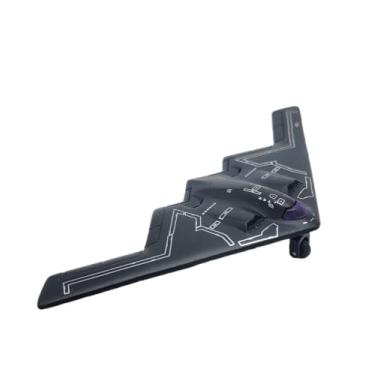 Imagem de Zugar Land Die-Cast Pullback Stealth Bomber Models (4.25"-5.25") SR-71 Blackbird, F-22 Raptor, F-117 Nighthawk, B2 Bomber (B2 Bomber)