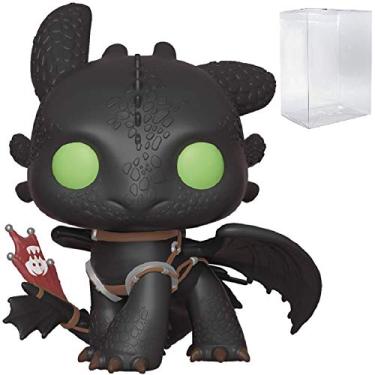 Imagem de Funko How to Train Your Dragon 3: O Mundo Escondido – boneco Pop! de vinil sem dentes (inclui caixa protetora de caixa pop) compatível)