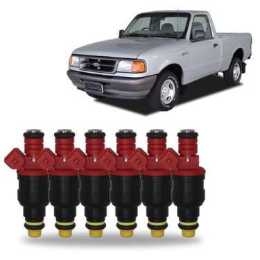 Imagem de 6 bicos injetores ranger 4.0 v6 1993 a 1997 0280150931 - GENUINE