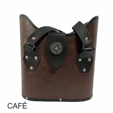 Imagem de Bolsa Mateira Chimarrão luxo de 1 litro a 1.8 litros - TOP BOLSAS, Caf