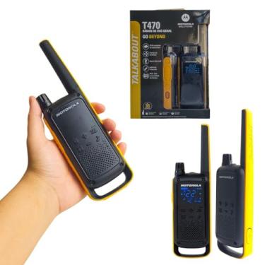 Imagem de kit Par Rádio Comunicador T470BR Talkabout Uhf Analógico