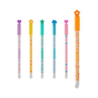 Imagem de Caneta Gel Apagável CiS Tinta Azul 0.5mm Fantasia Sonhos Colorido Escolar Sortido Fofo Vibrante