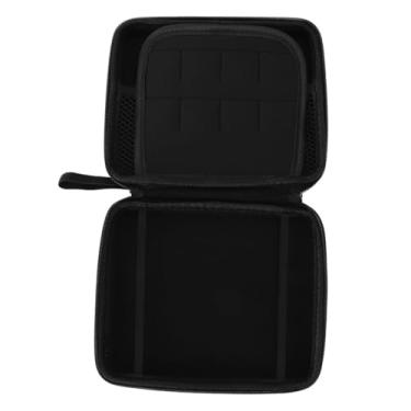 Imagem de Pissente Estojo, Concha Rígida Em EVA Com 8 Porta-Cartões de Jogo, à Prova de Choque e Poeira, Bolsa Protetora de Viagem para Console 2DS (BLACK)
