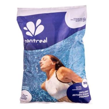 Imagem de Cloro Para Piscina Dicloro Premium 56% Limpeza Piscina 1kg - Montreal