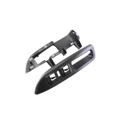 Imagem de Maçaneta interna do painel de interruptor principal da porta do carro, corrimão compatível com Skoda Octavia 1Z3 RS OE 1Z1867171, peças de carro(Black a set)