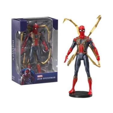 Imagem de Figuras De Ação Marvel 10cm Homem-Aranha Thanos Homem De Ferro Capitão
