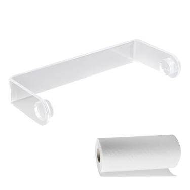 Imagem de Suporte de de , organizador impermeável sob o armário | Suporte de montado na parede | para banheiro, cozinha, escritório, lavanderia, pia, balcão, apartamento