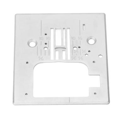 Imagem de Placa de agulha de máquina de costura Substituição de placa de garganta de agulha de aço para Singer 7256 7258 7285Q S800 Experiência 400 Construção robusta Superfície lisa Fácil