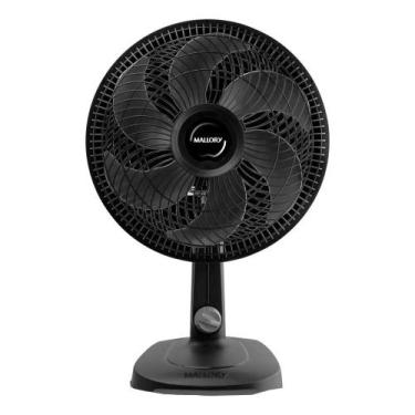 Imagem de Mallory Ventilador Turbo 6 Pás 30cm Compact Preto Diâmetro M, 110V