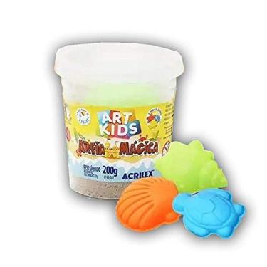 Imagem de Areia Mágica Cinética Modelar 01 Unidade 200G Acrilex, Acrilex
