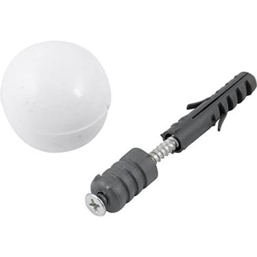 Imagem de Vonder, Batente De Porta, Branco, 8,0 Mm, Com Bucha E Parafuso.