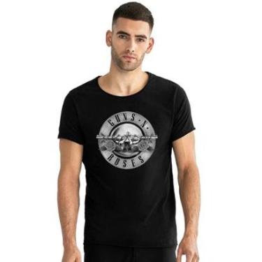 Imagem de Camiseta Stompy Power Guns N Roses Rock And Roll-Masculino
