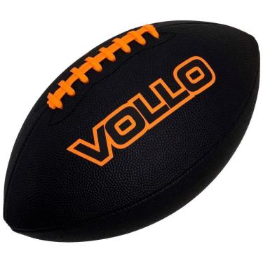 Imagem de Bola de Futebol Americano VOLLO VF002 PVC Preta-Unissex