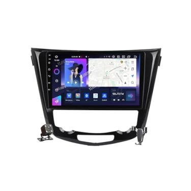 Imagem de YLOXFW Car Stereo 2 Din Android 13.0 Radio with 4G 5G WiFi DSP SWC Carplay for N-issan X-Trail Qashqai 2013-2021 GPS Sat Navigation 9'' MP5 Multimedia Video Player FM BT Receiver,M400s
