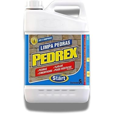 Imagem de Pedrex Limpa Pedras Calçadas Piso Rustico Start Antiderrapante Concentrado 5 Litros